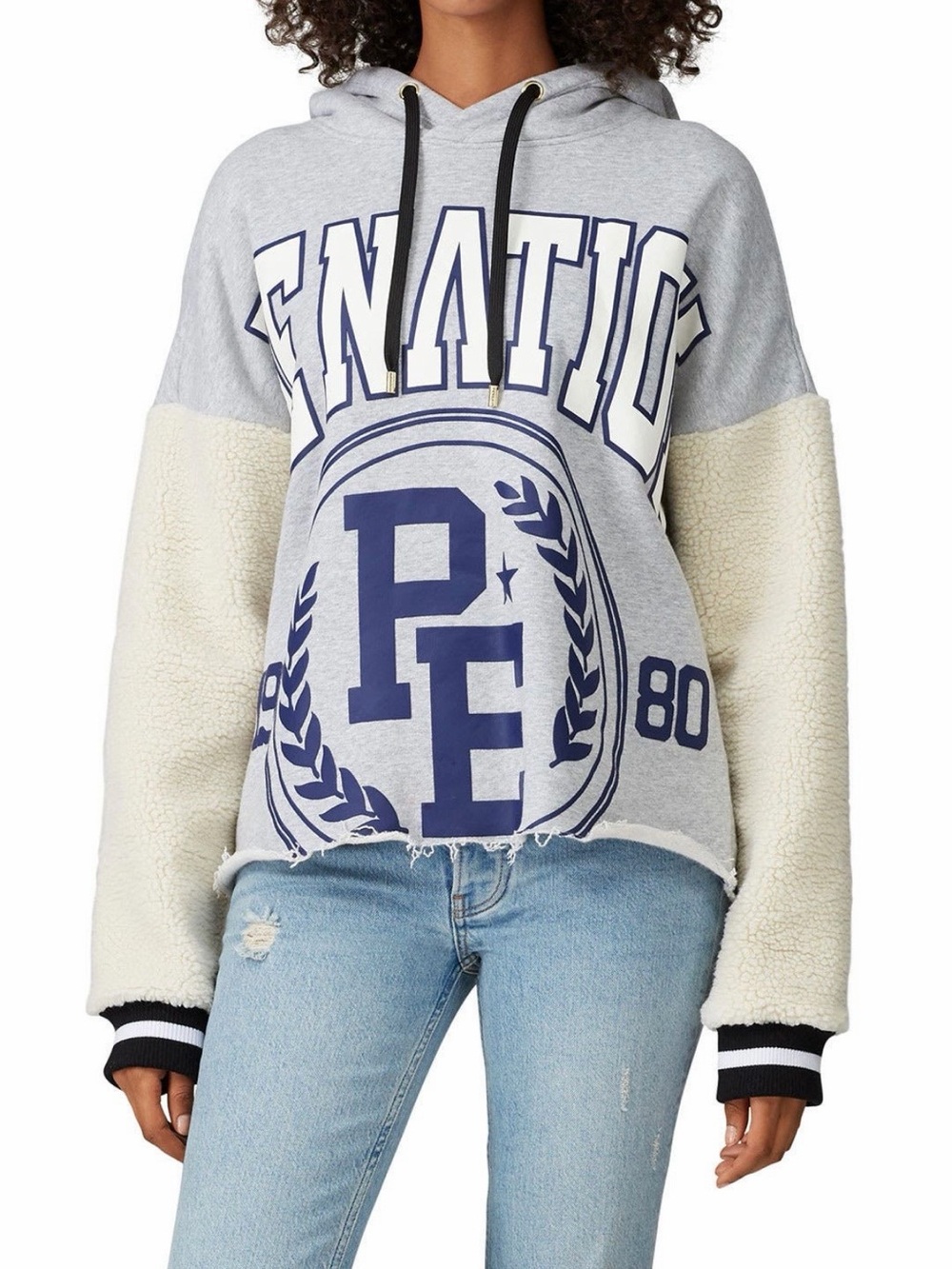 PE Nation Sherpa Sleeved Sweatshirt